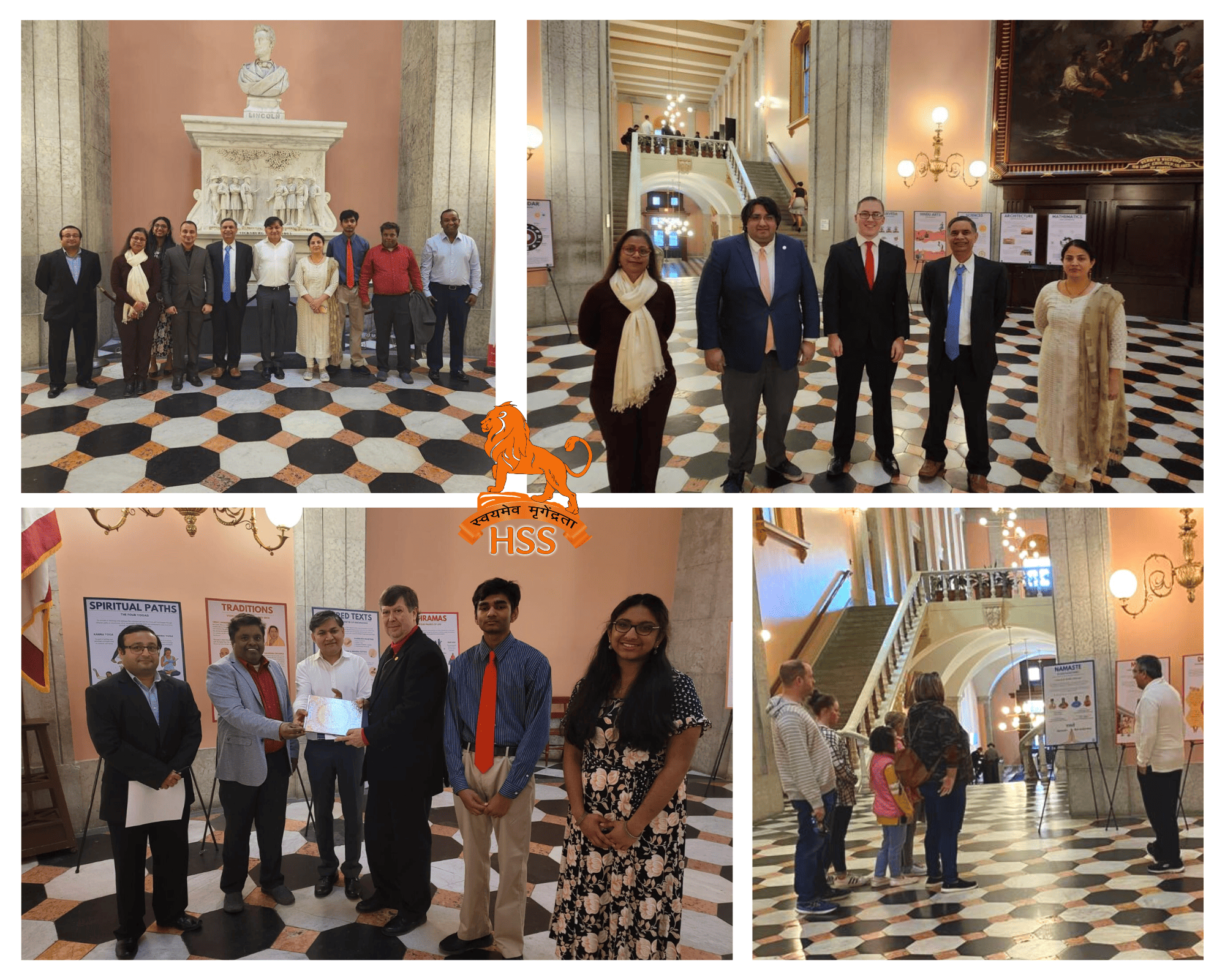Hindu cultural expo of Hindu Swayamsevak Sangh gets warm reception in Ohio Senate