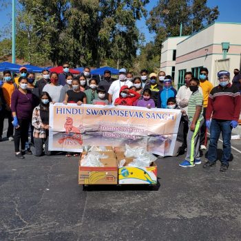 SEWA ACTIVITY BY VEERSAVARKAR SHAKHA, THOUSAND OAKS, CA